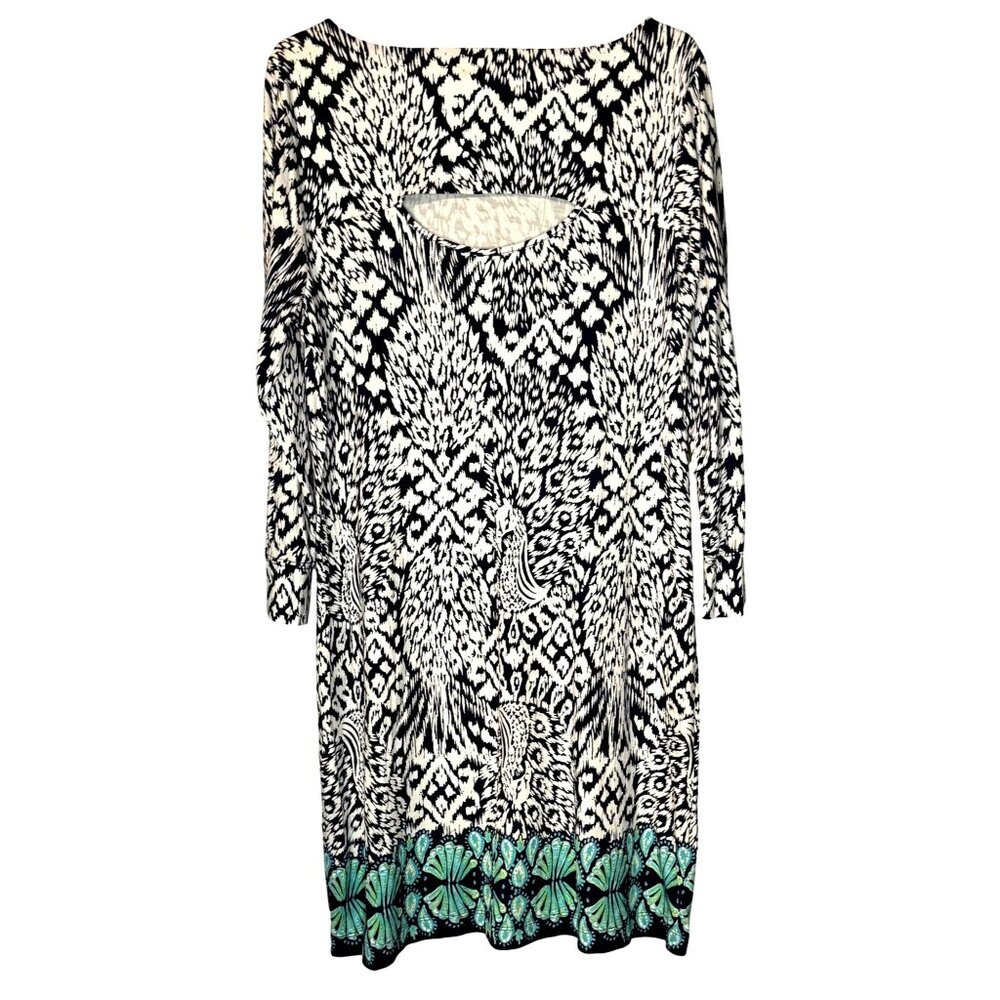 Lilly Pulitzer Women's 100% Pima Cotton Dress With Bold Print Size L - Picture 2 of 3